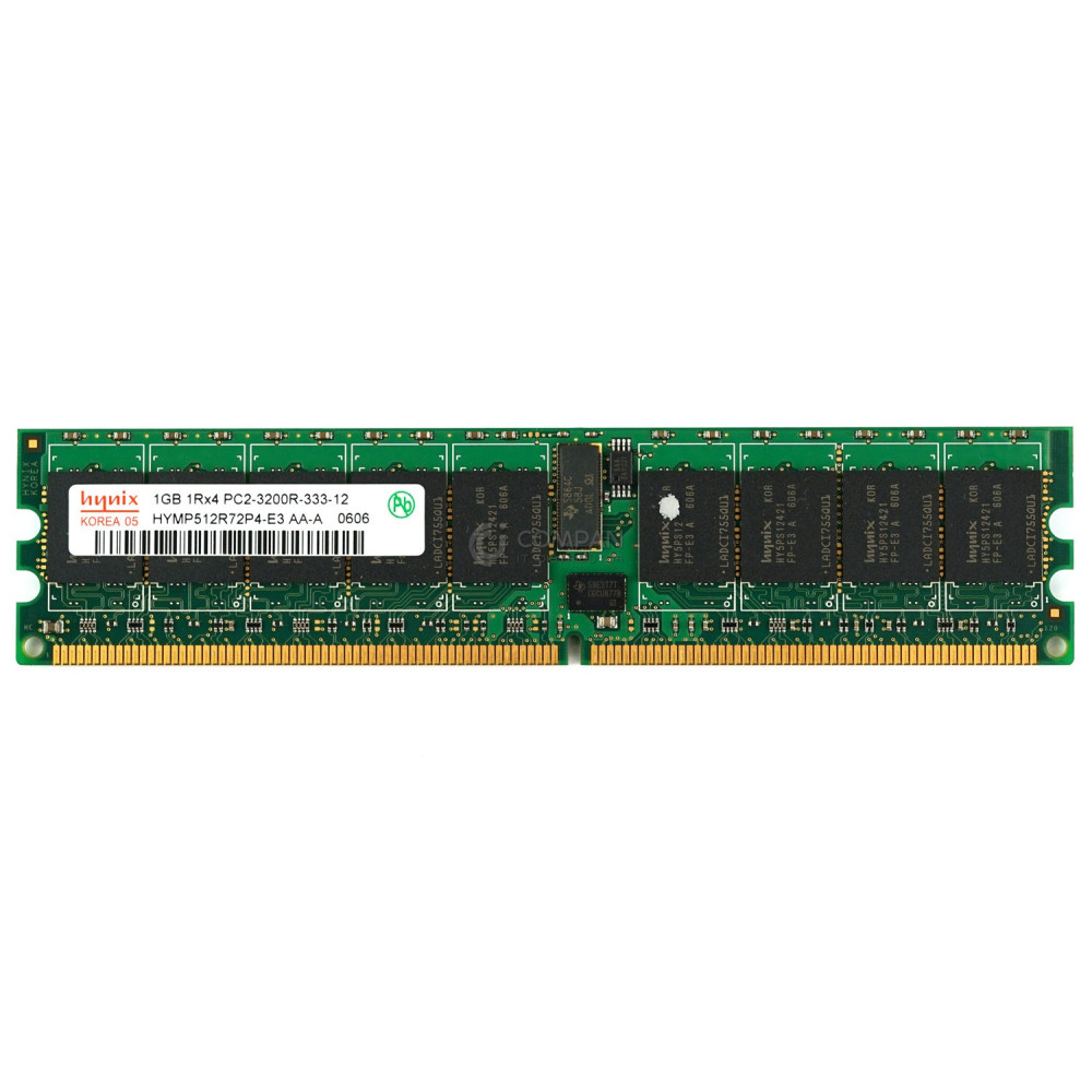 HYMP512R72P4-E3 HYNIX MEMORY 1GB 1RX4 PC2 3200R DDR2